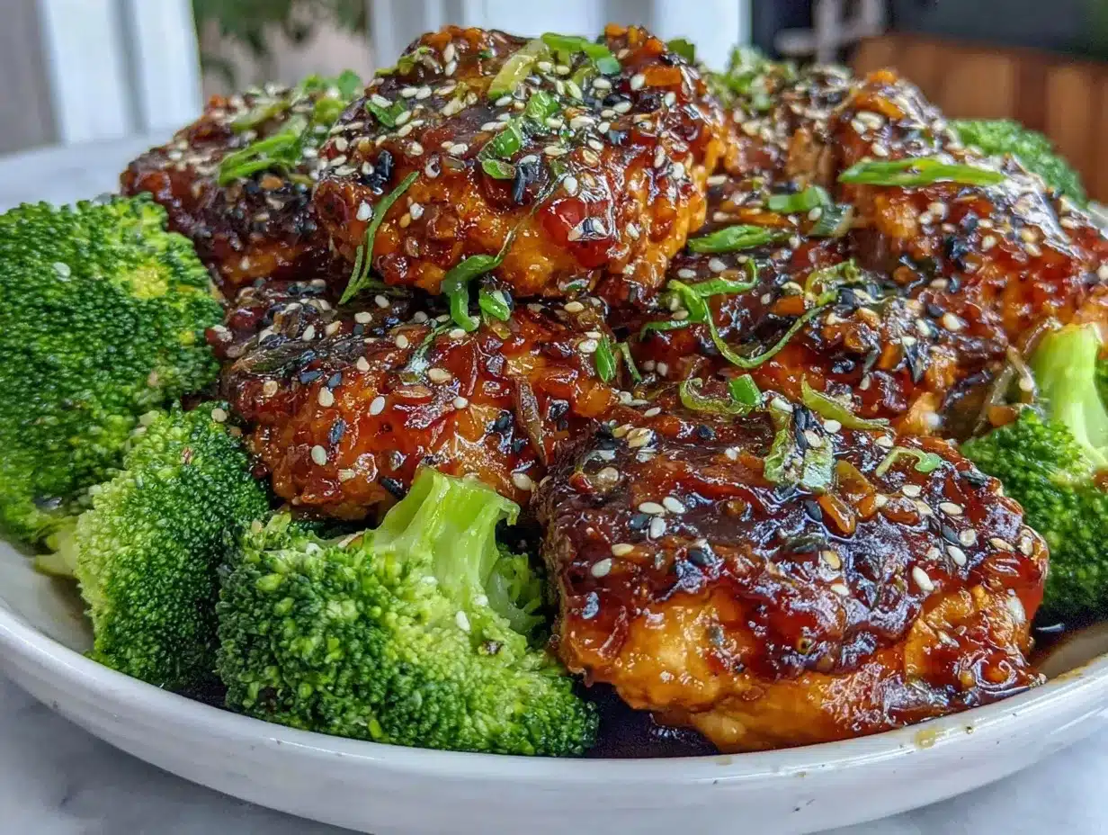 instant pot honey sesame chicken preparation steps