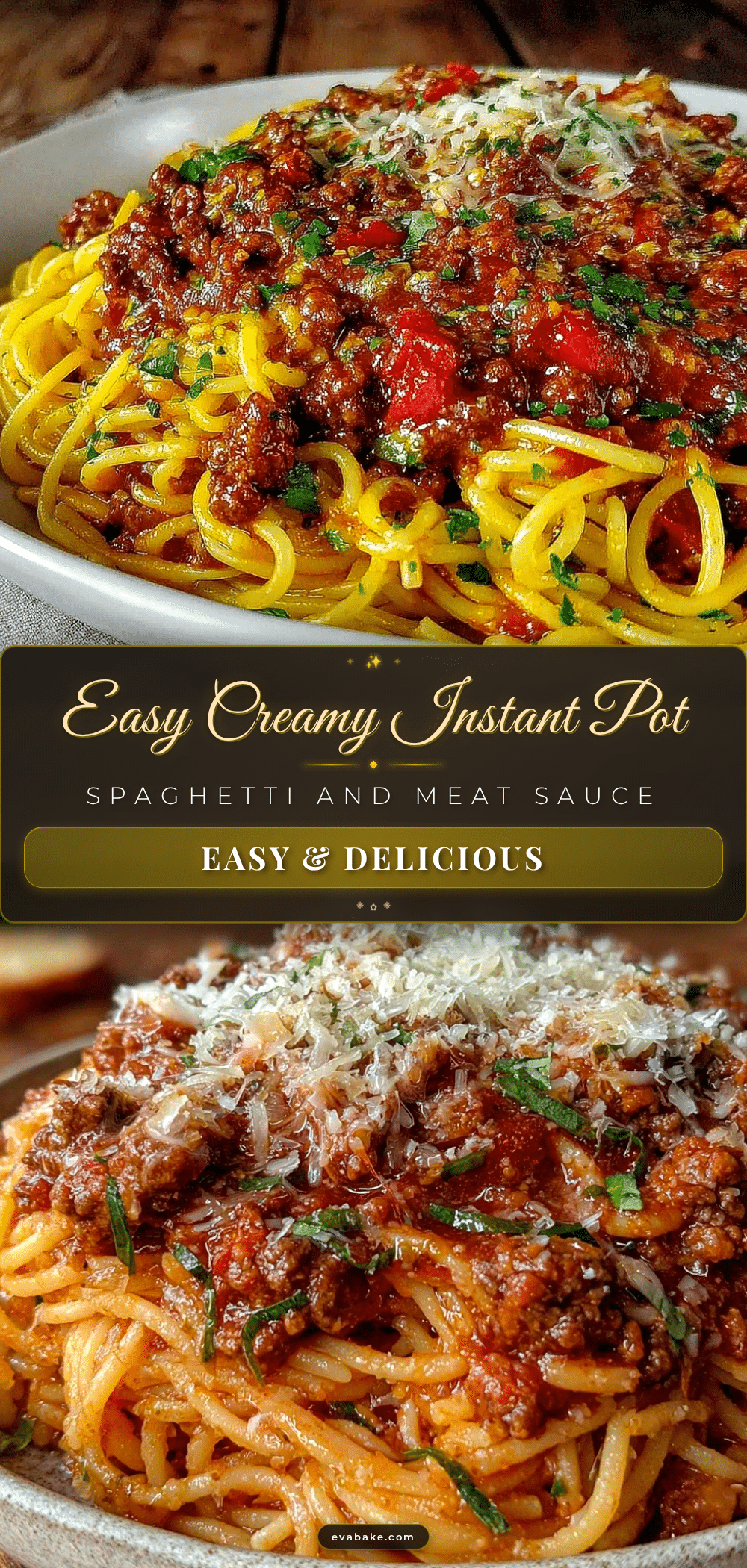 instant pot spaghetti and meat sauce recipe