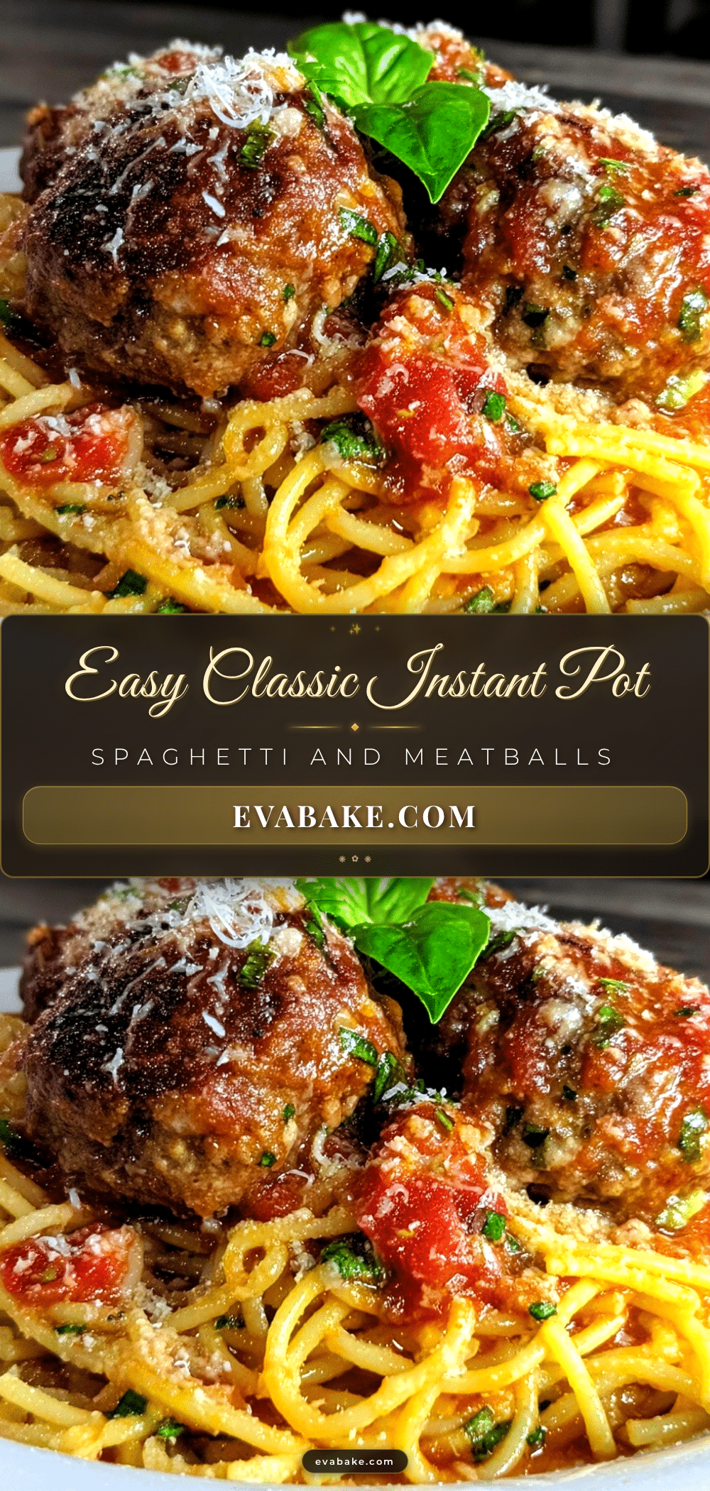 Instant Pot spaghetti and meatballs recipe