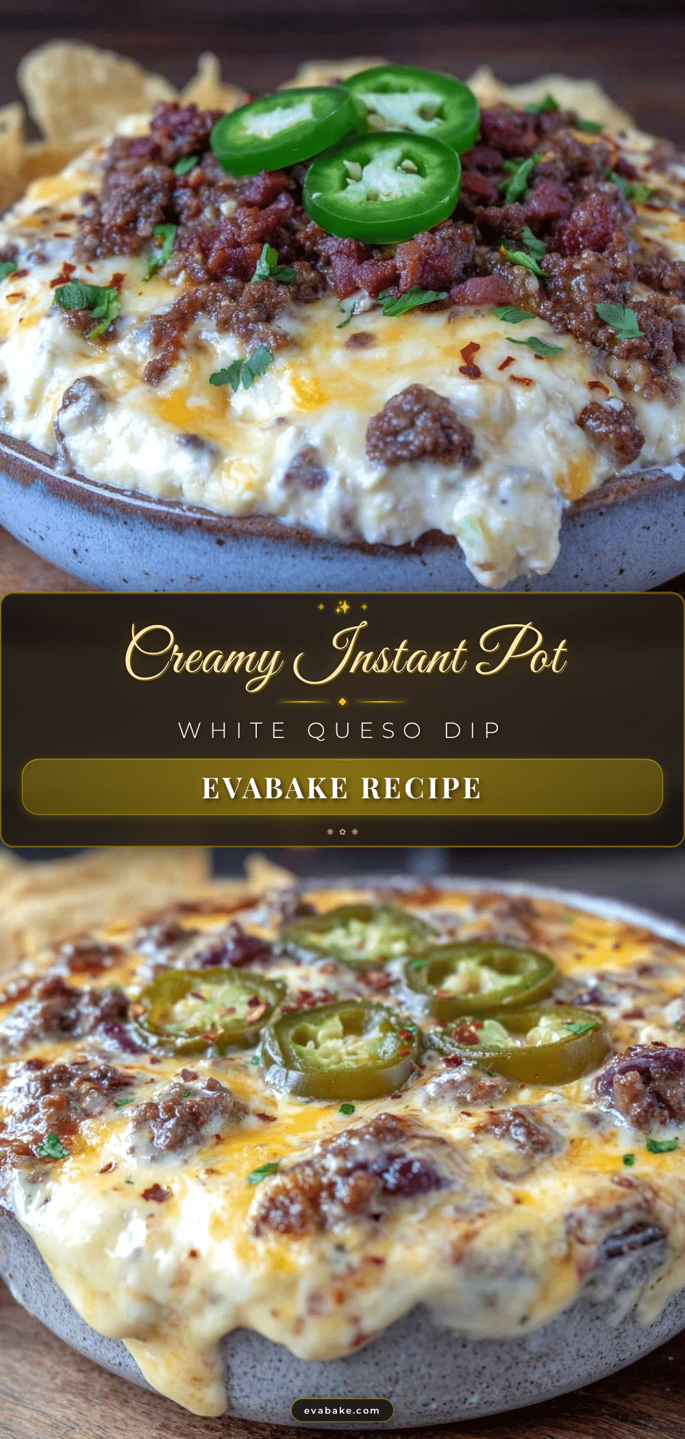 Instant Pot White Queso recipe