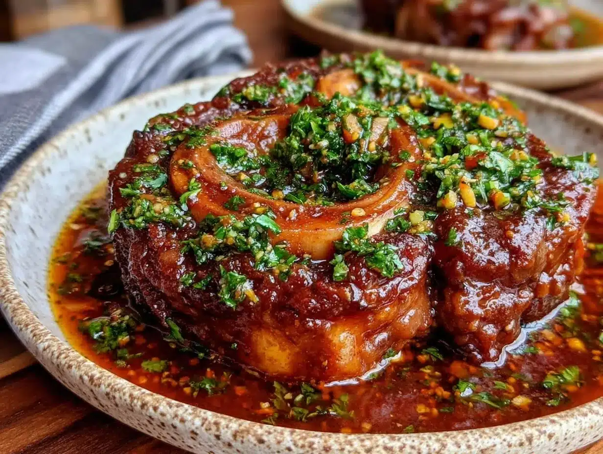 Italian Osso Buco Recipe preparation steps