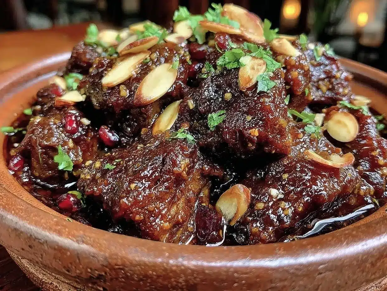 lamb tagine with apricots preparation steps