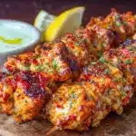 lebanese chicken kebabs - featured image