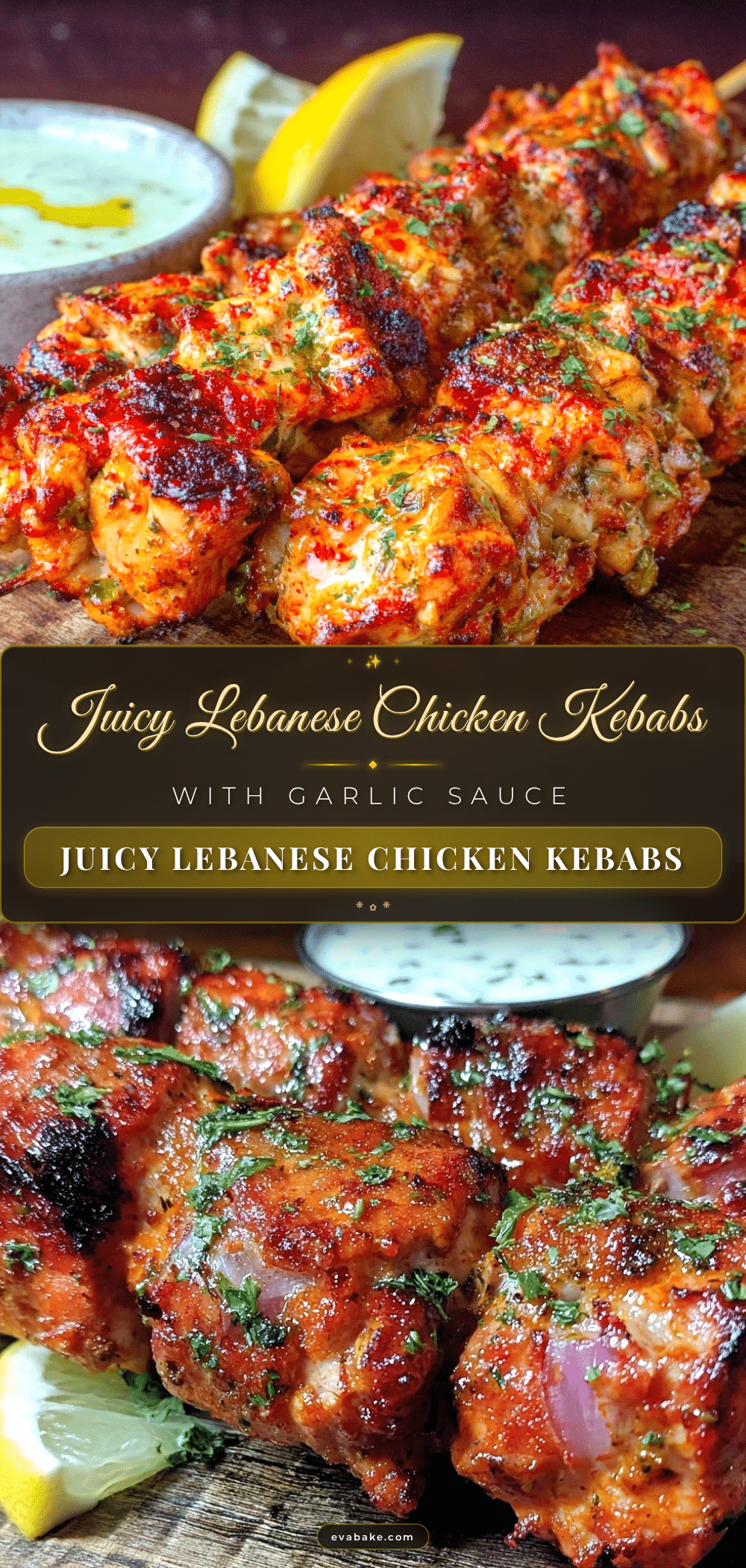 lebanese chicken kebabs recipe