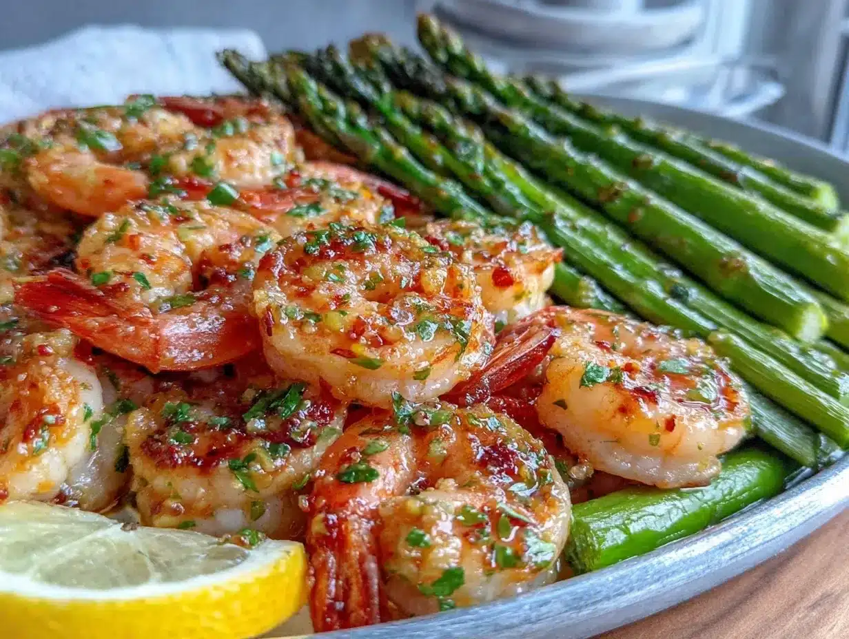 lemon garlic butter shrimp preparation steps