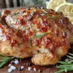 lemon rosemary roasted chicken - featured image