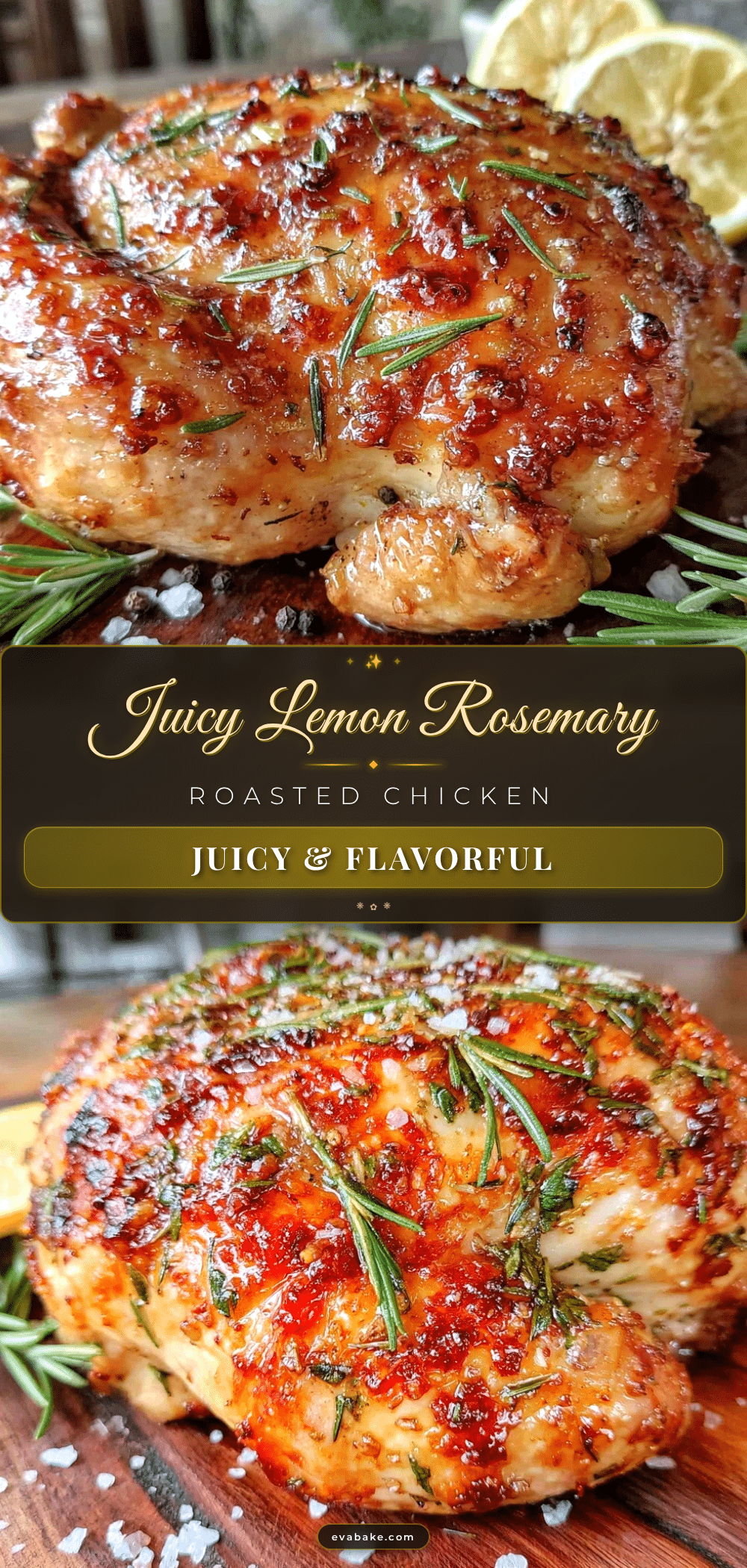 lemon rosemary roasted chicken recipe