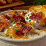 loaded baked potato soup - featured image