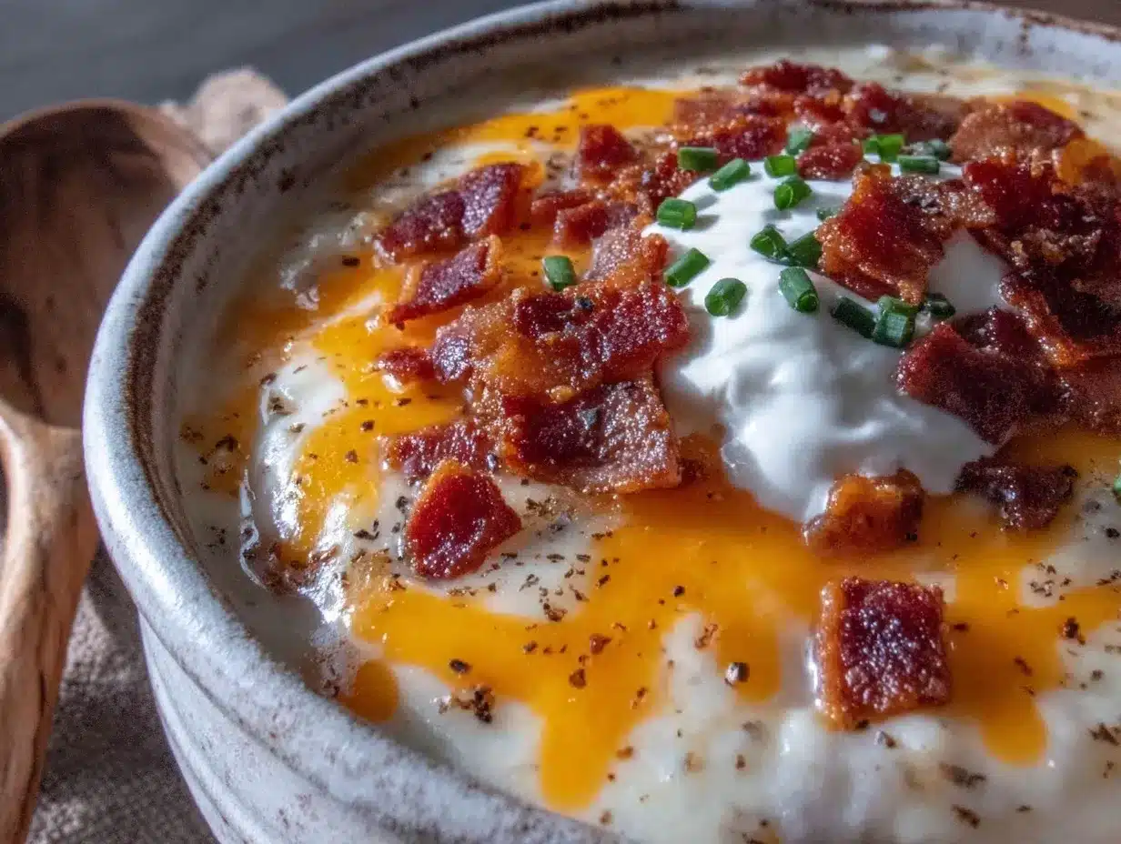 loaded baked potato soup preparation steps