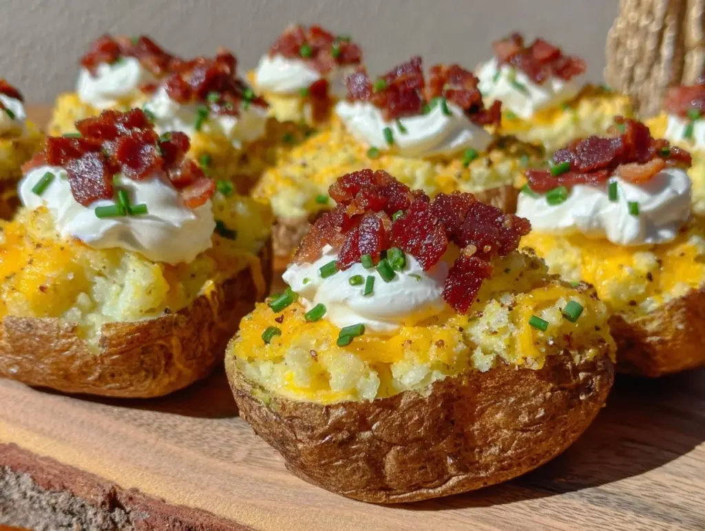 loaded twice-baked potatoes - featured image