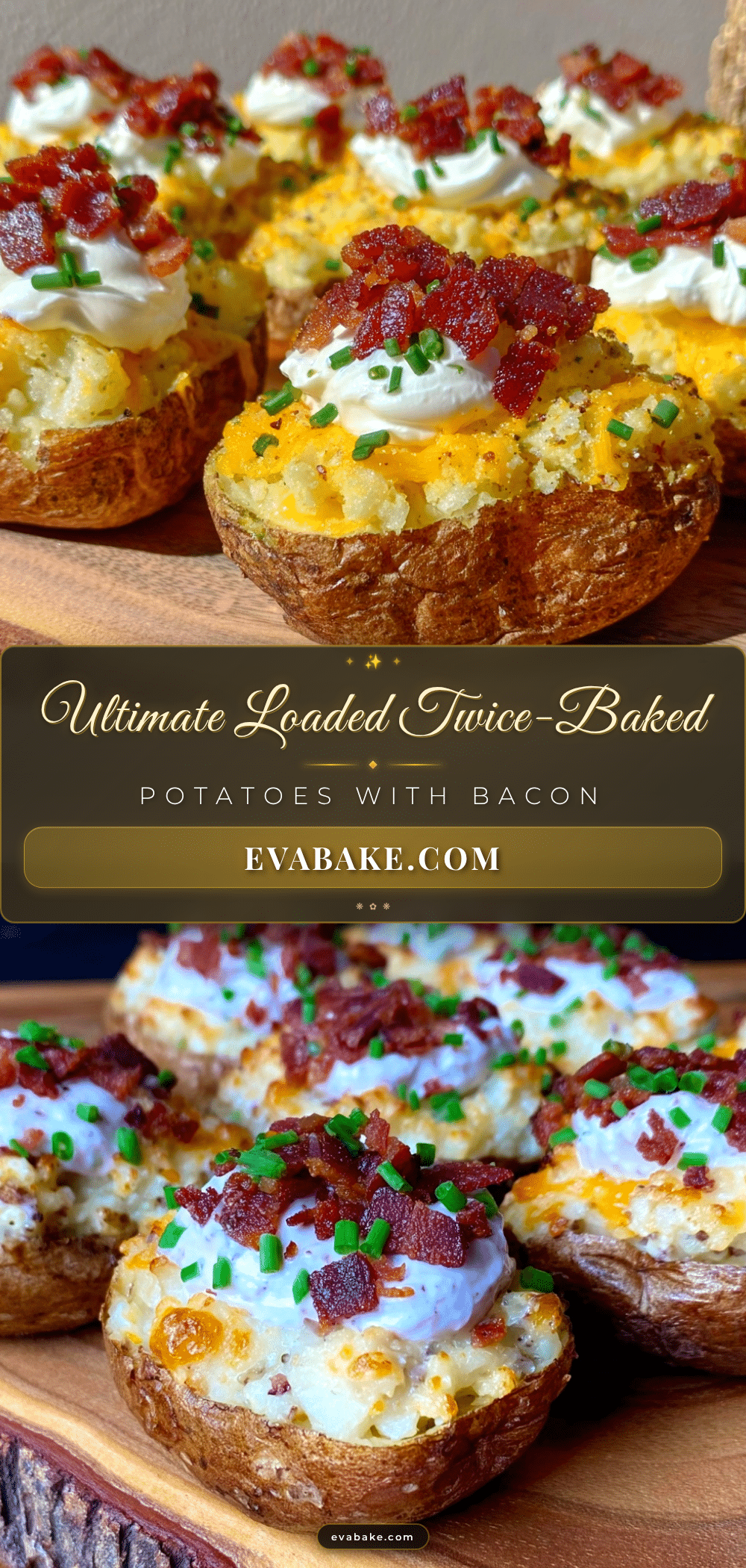 loaded twice-baked potatoes recipe