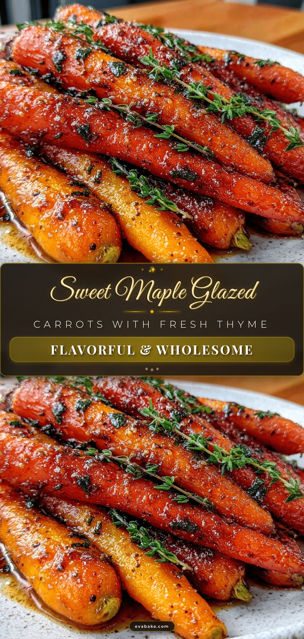 maple glazed carrots recipe