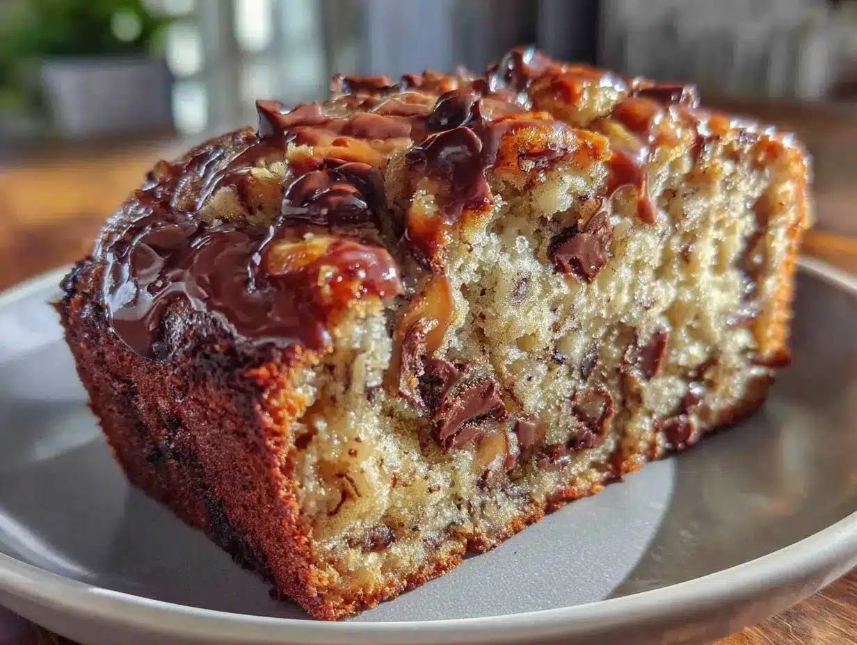 moist sour cream banana bread preparation steps