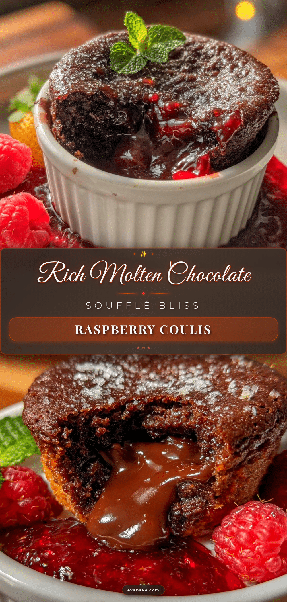 molten chocolate soufflé recipe