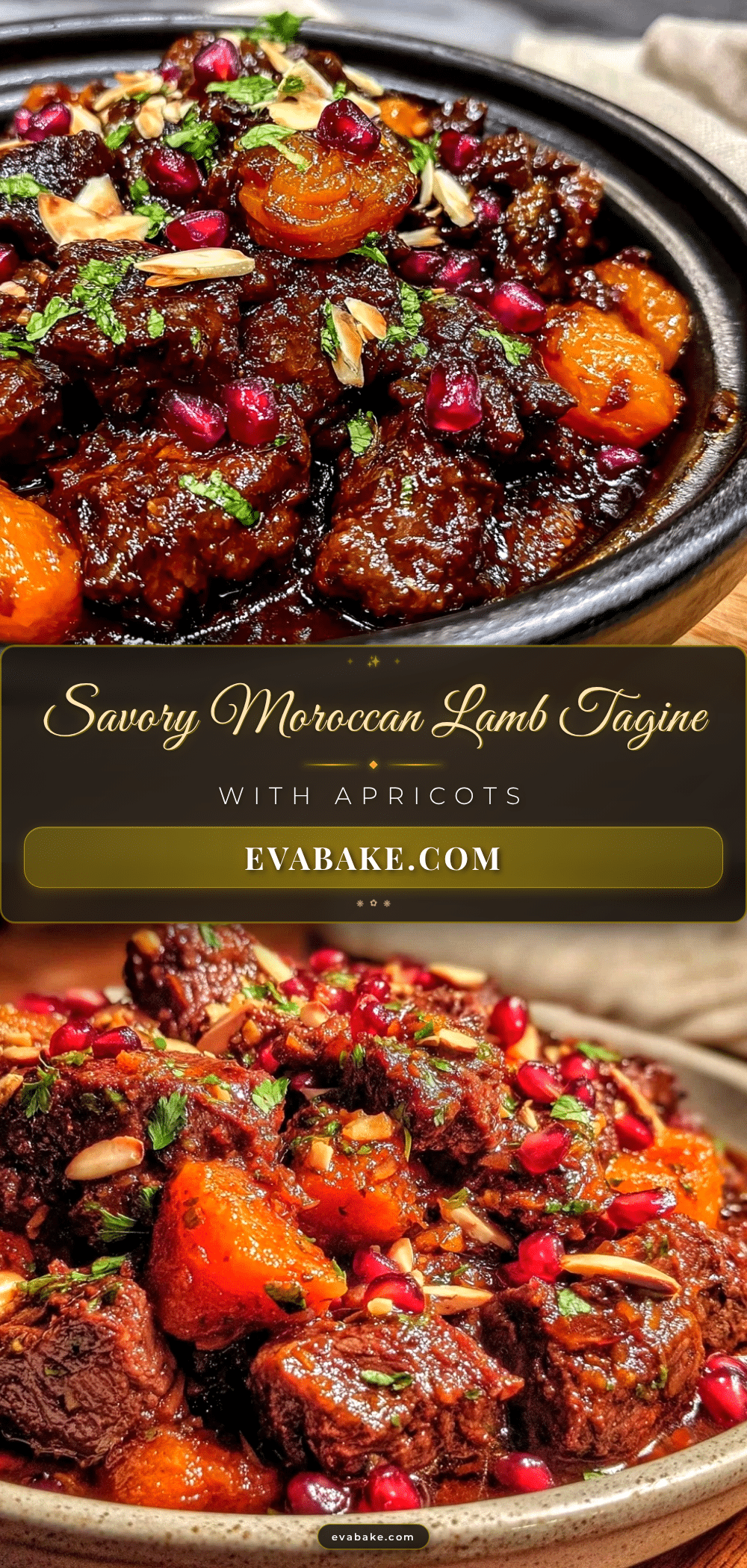 Moroccan lamb tagine with apricots recipe