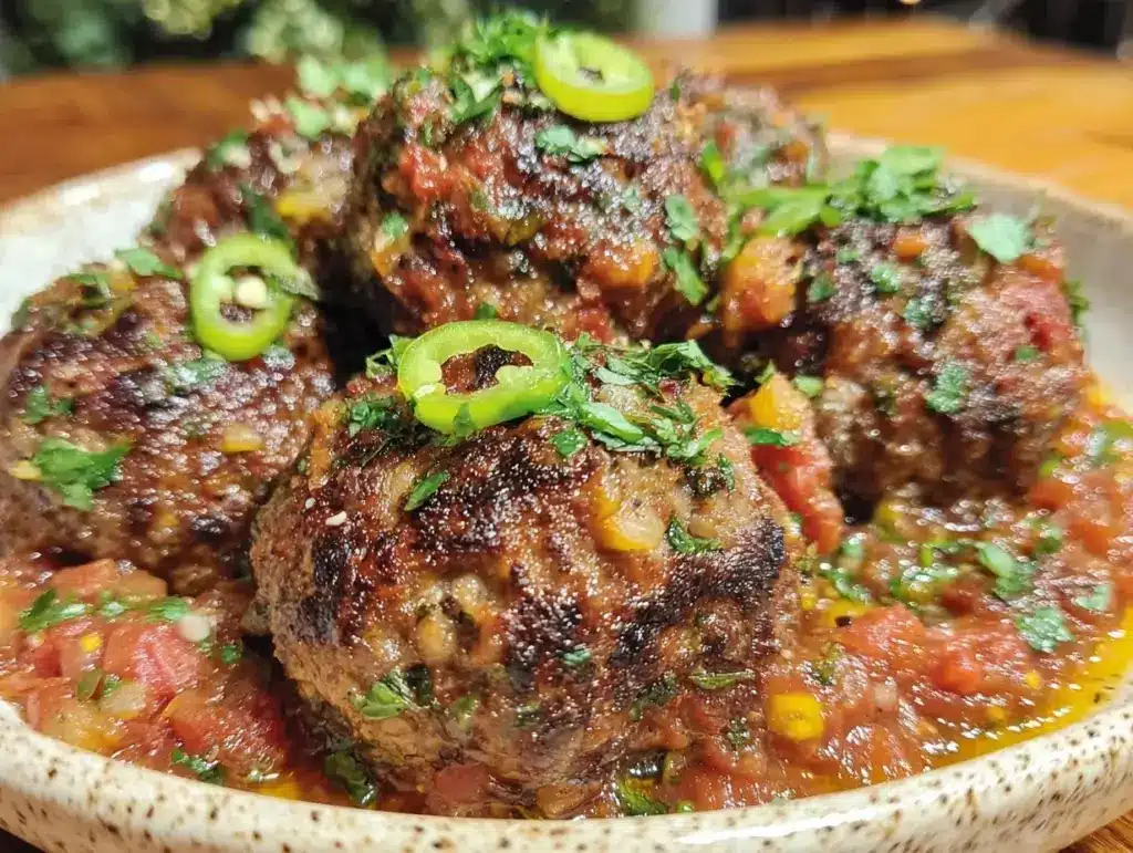 Moroccan meatballs recipe - featured image