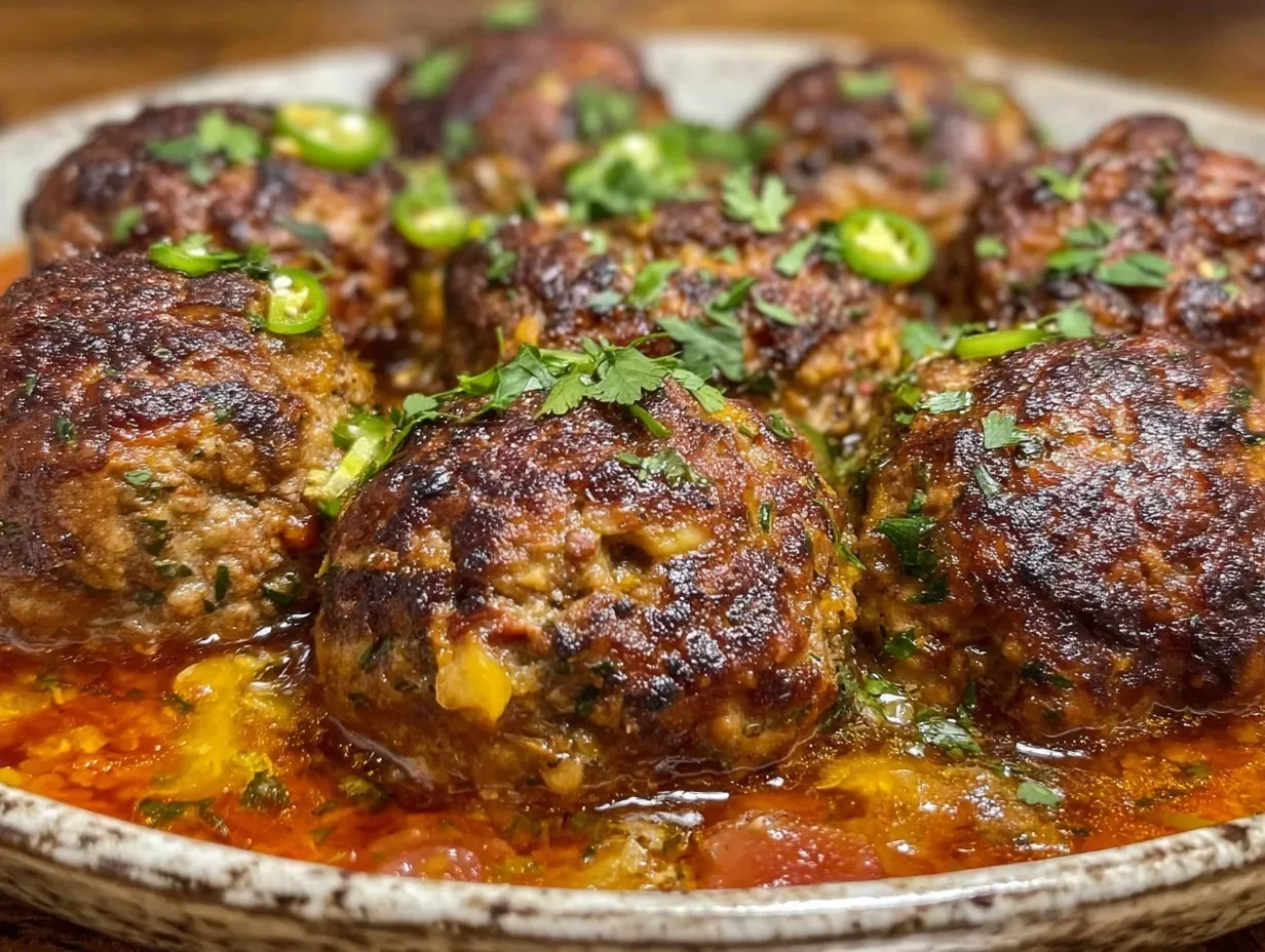 Moroccan meatballs recipe preparation steps