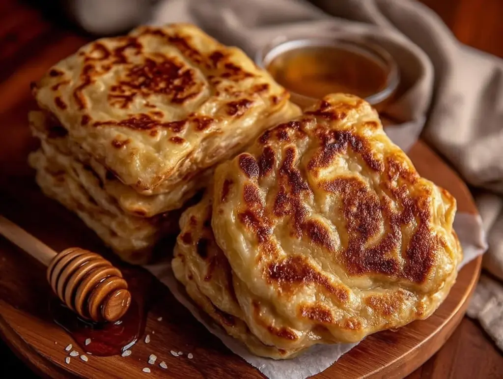 moroccan msemen flatbread - featured image