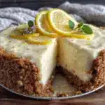 no bake lemon icebox pie - featured image
