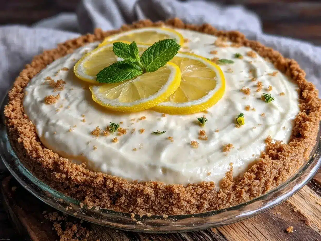 no bake lemon icebox pie preparation steps