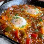north african shakshuka recipe - featured image