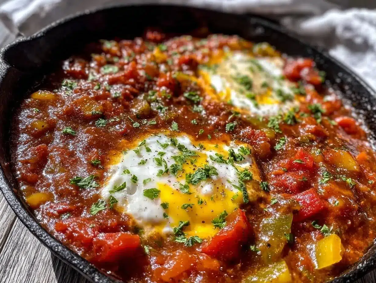 north african shakshuka recipe preparation steps