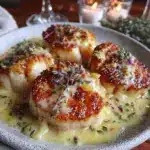 pan-seared scallops - featured image