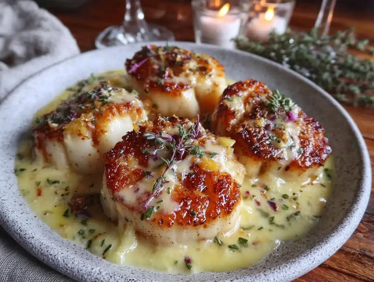 pan-seared scallops preparation steps