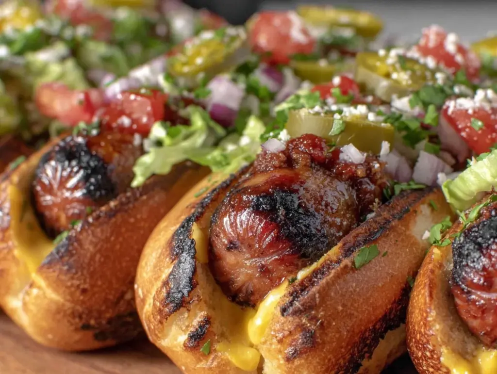 perfect grilled hot dog bar - featured image