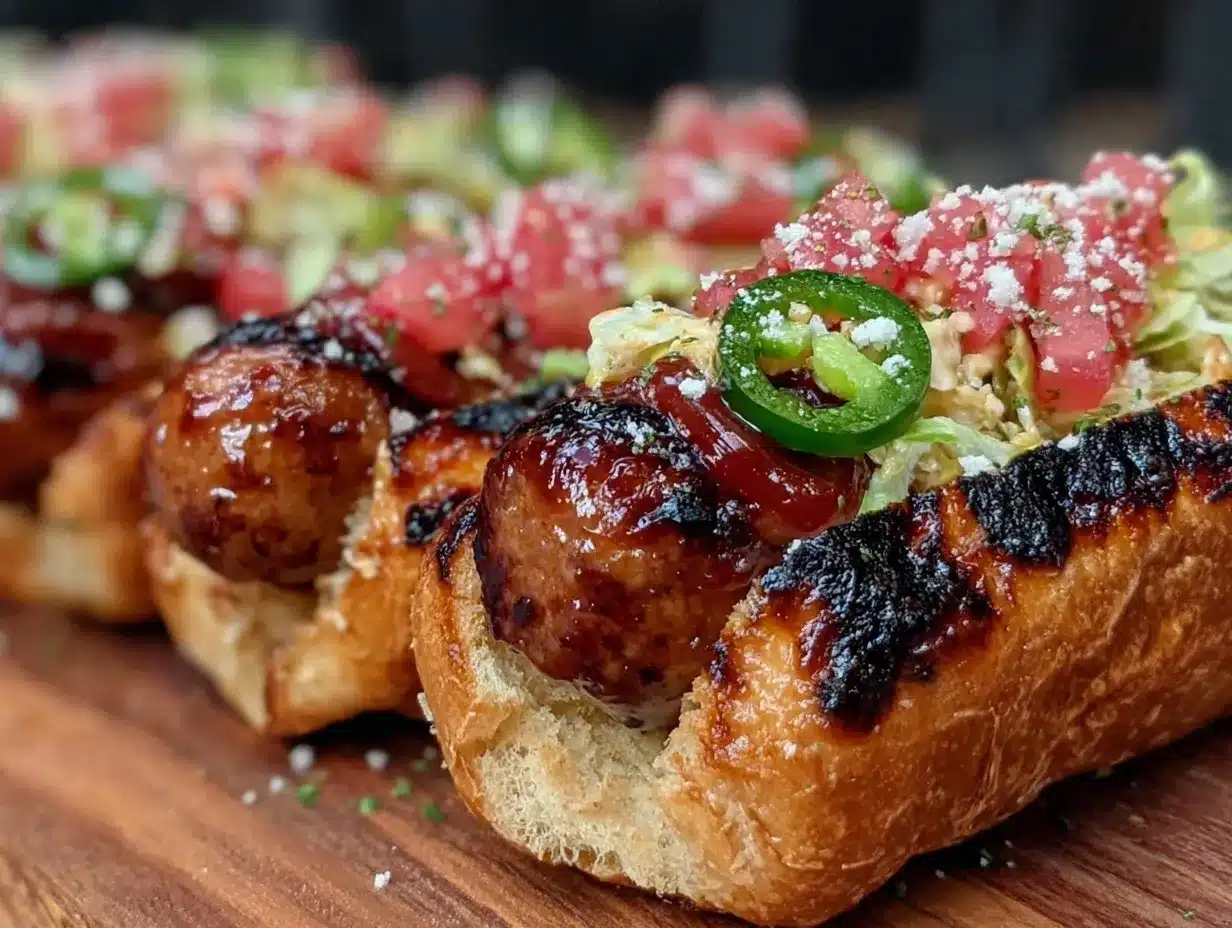 perfect grilled hot dog bar preparation steps