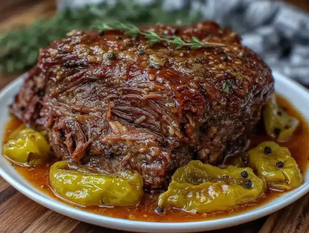 pressure cooker Mississippi pot roast - featured image