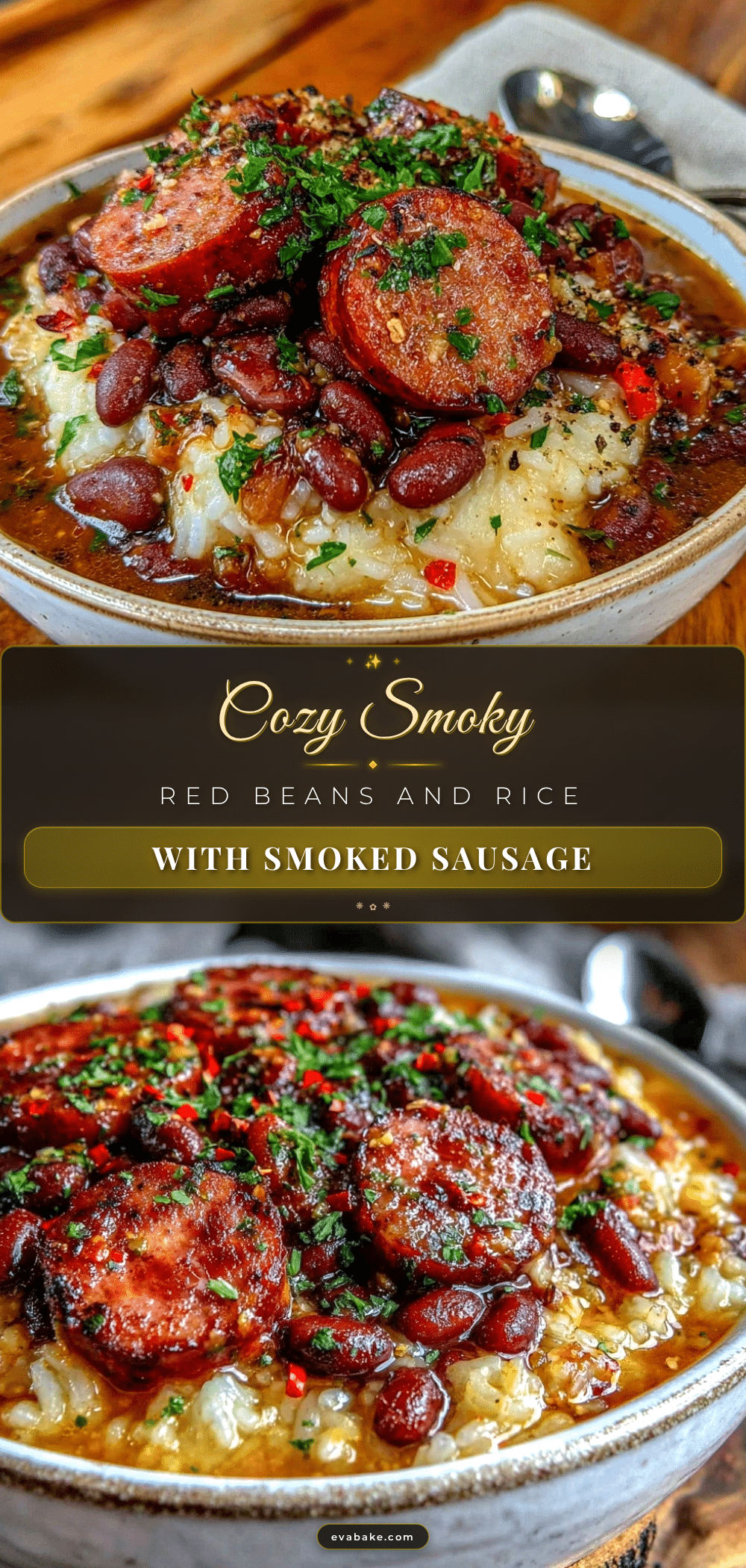 red beans and rice with smoky sausage recipe