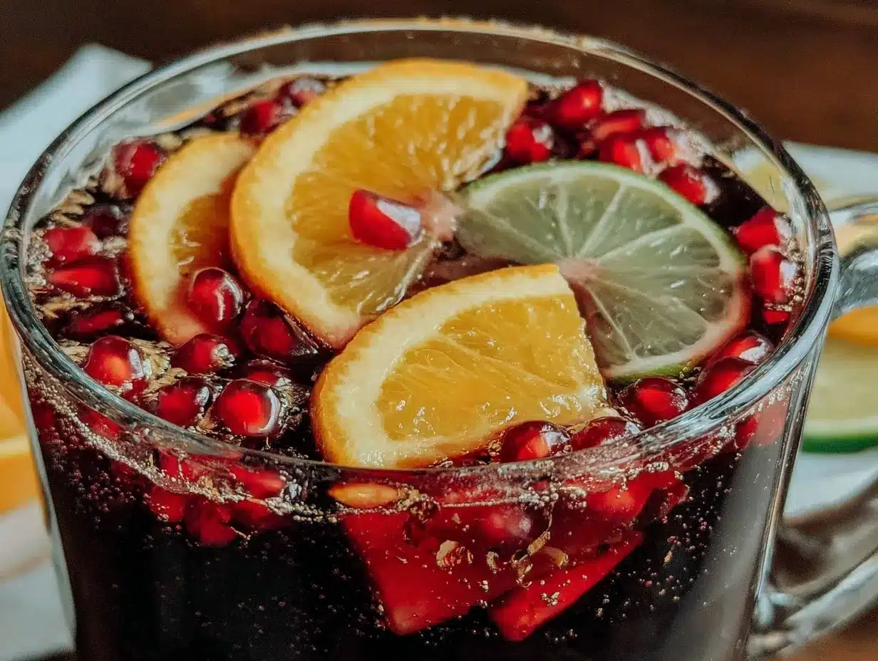 refreshing sangria red wine recipe preparation steps