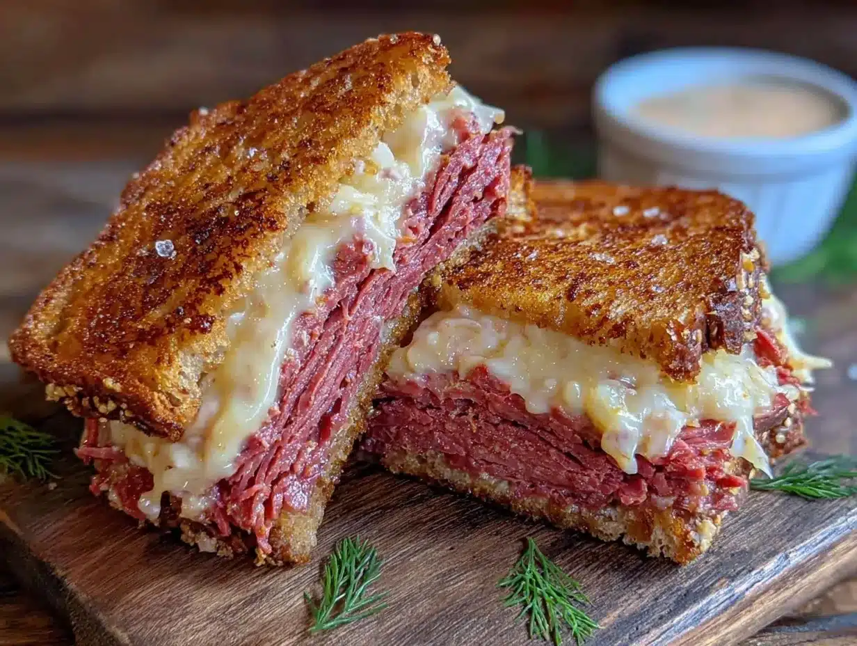 Reuben Sandwich Recipe preparation steps