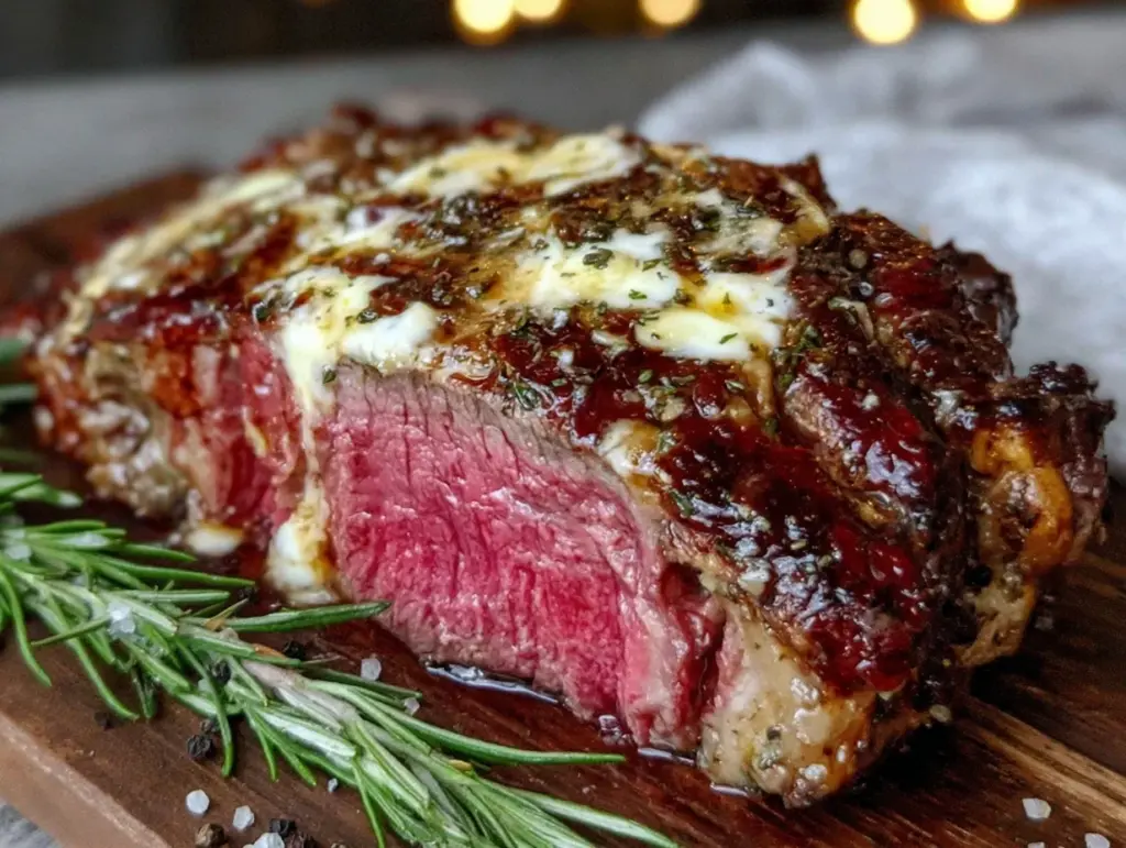 reverse-sear ribeye steak - featured image