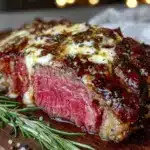 reverse-sear ribeye steak - featured image