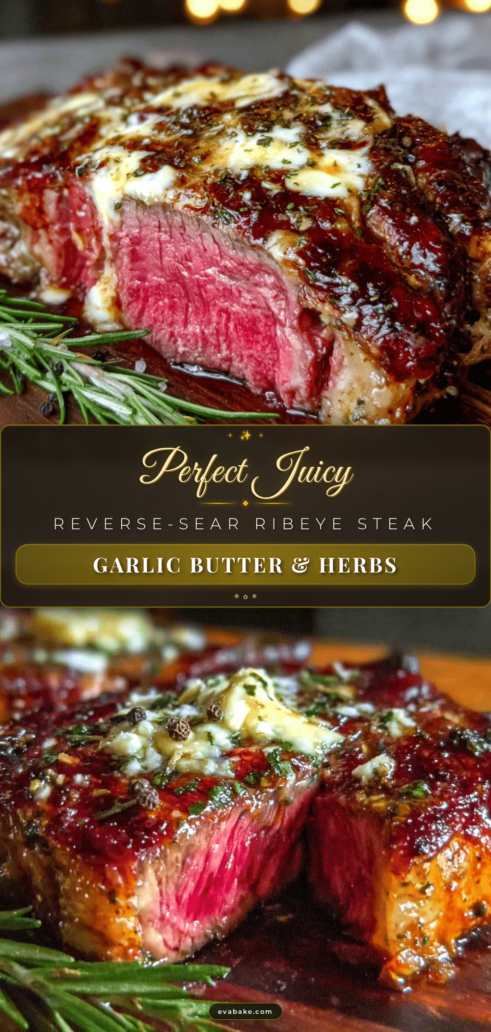 reverse-sear ribeye steak recipe