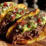 savory beef tacos - featured image