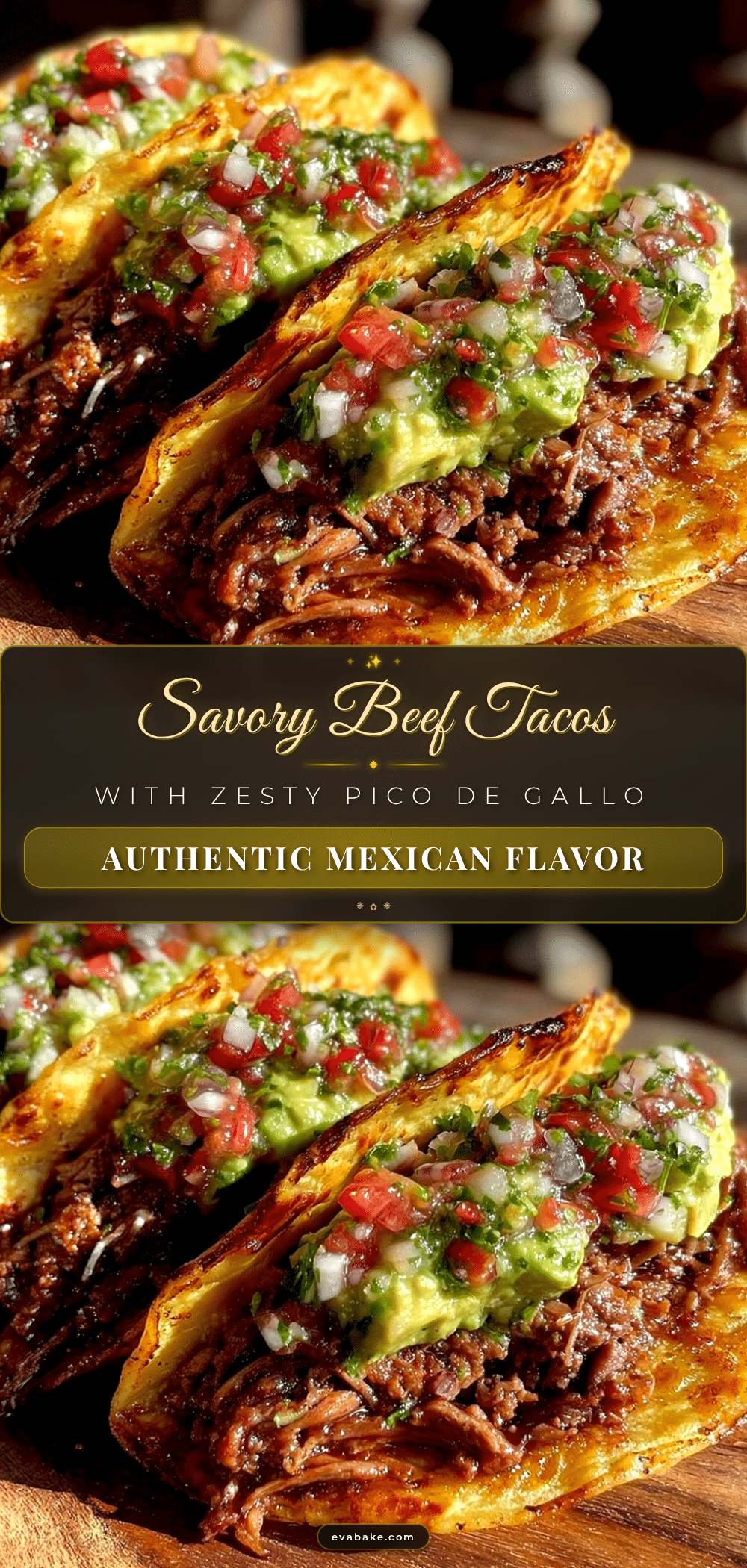 savory beef tacos recipe