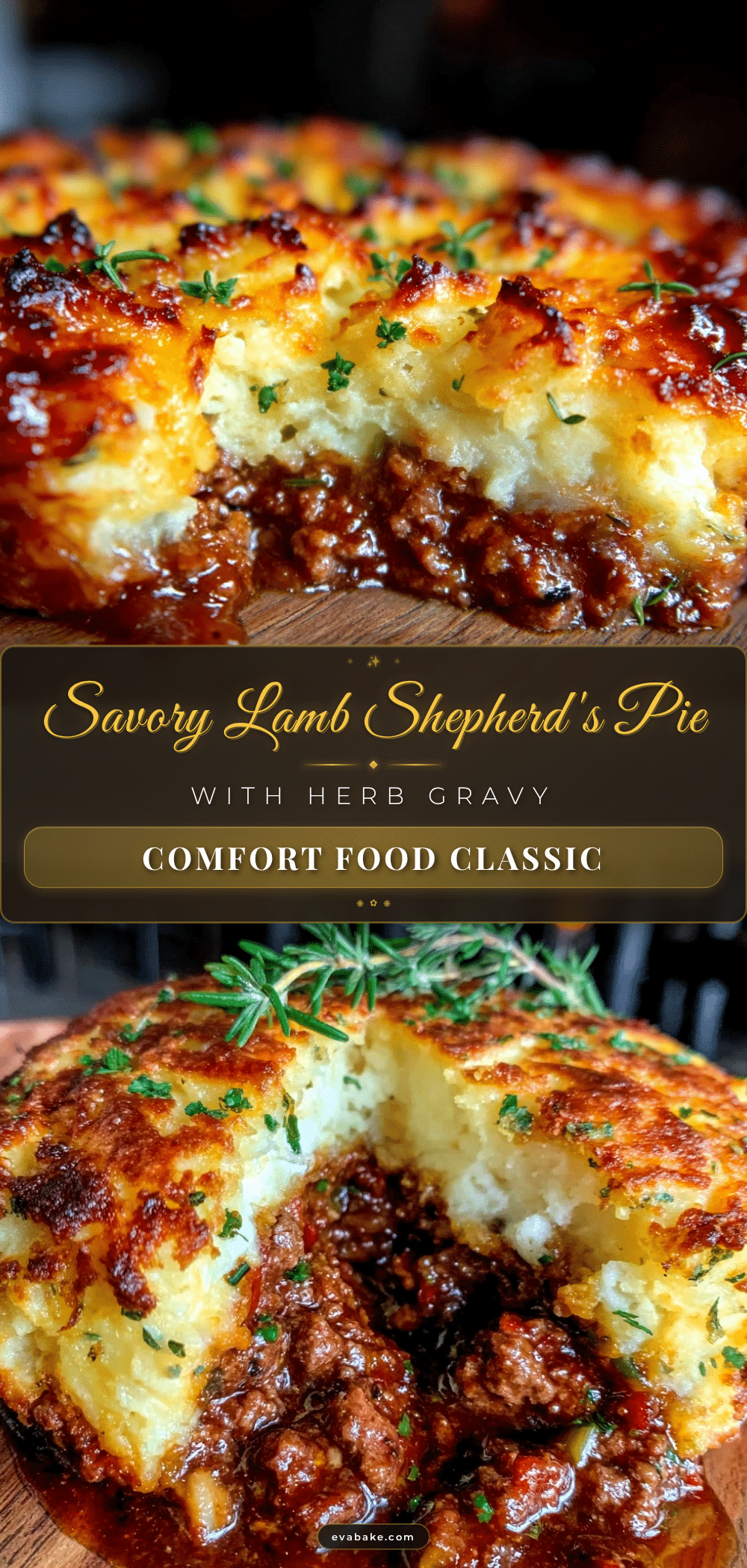 savory shepherds pie with lamb recipe