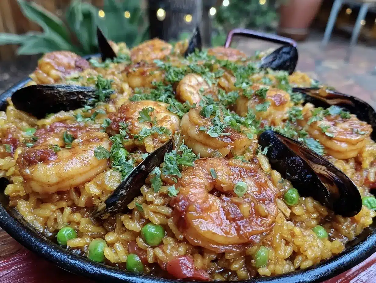 seafood paella recipe preparation steps