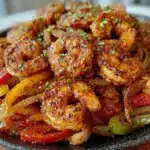 shrimp fajitas recipe - featured image