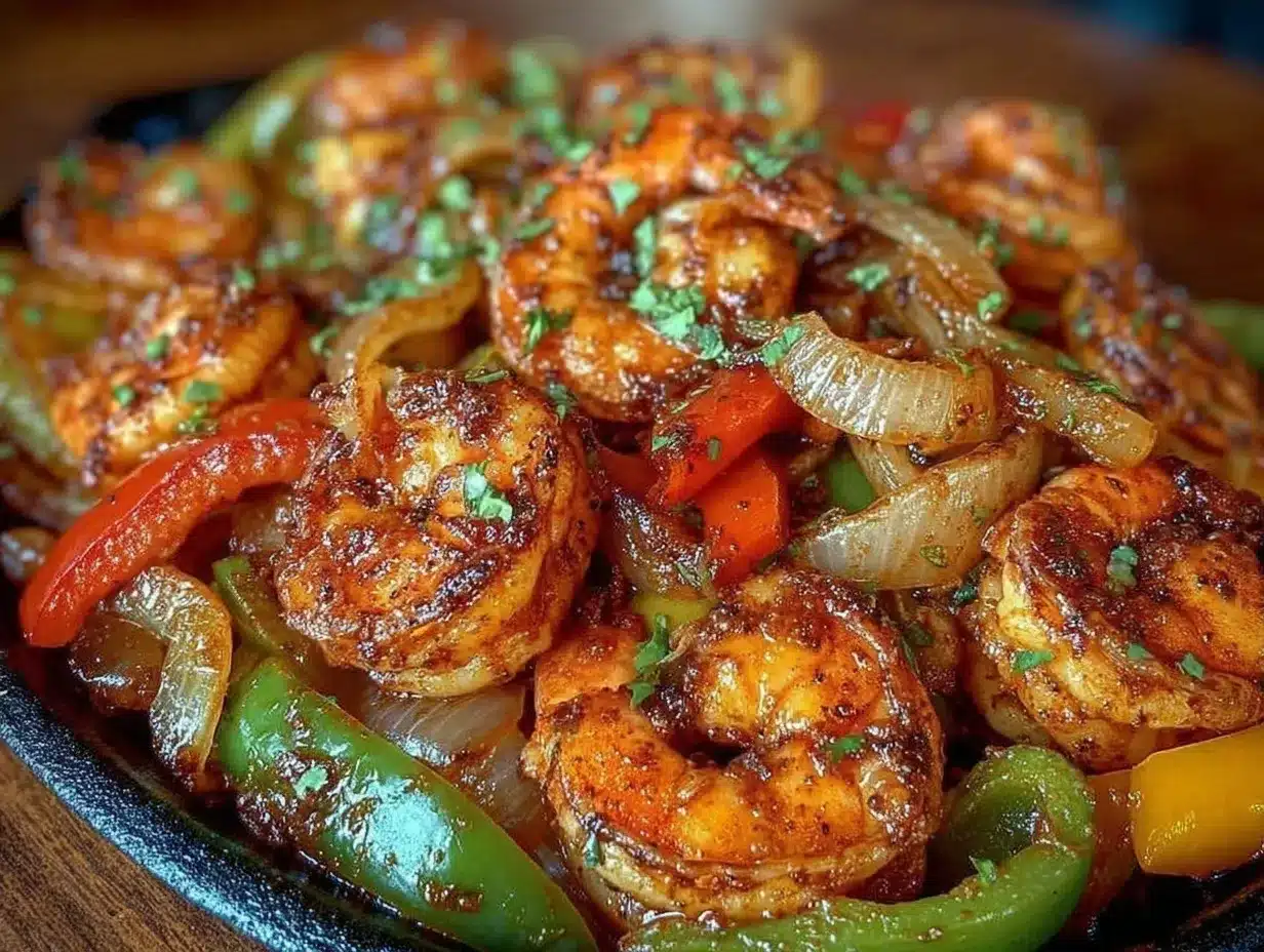 shrimp fajitas recipe preparation steps