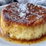 silky classic flan recipe - featured image