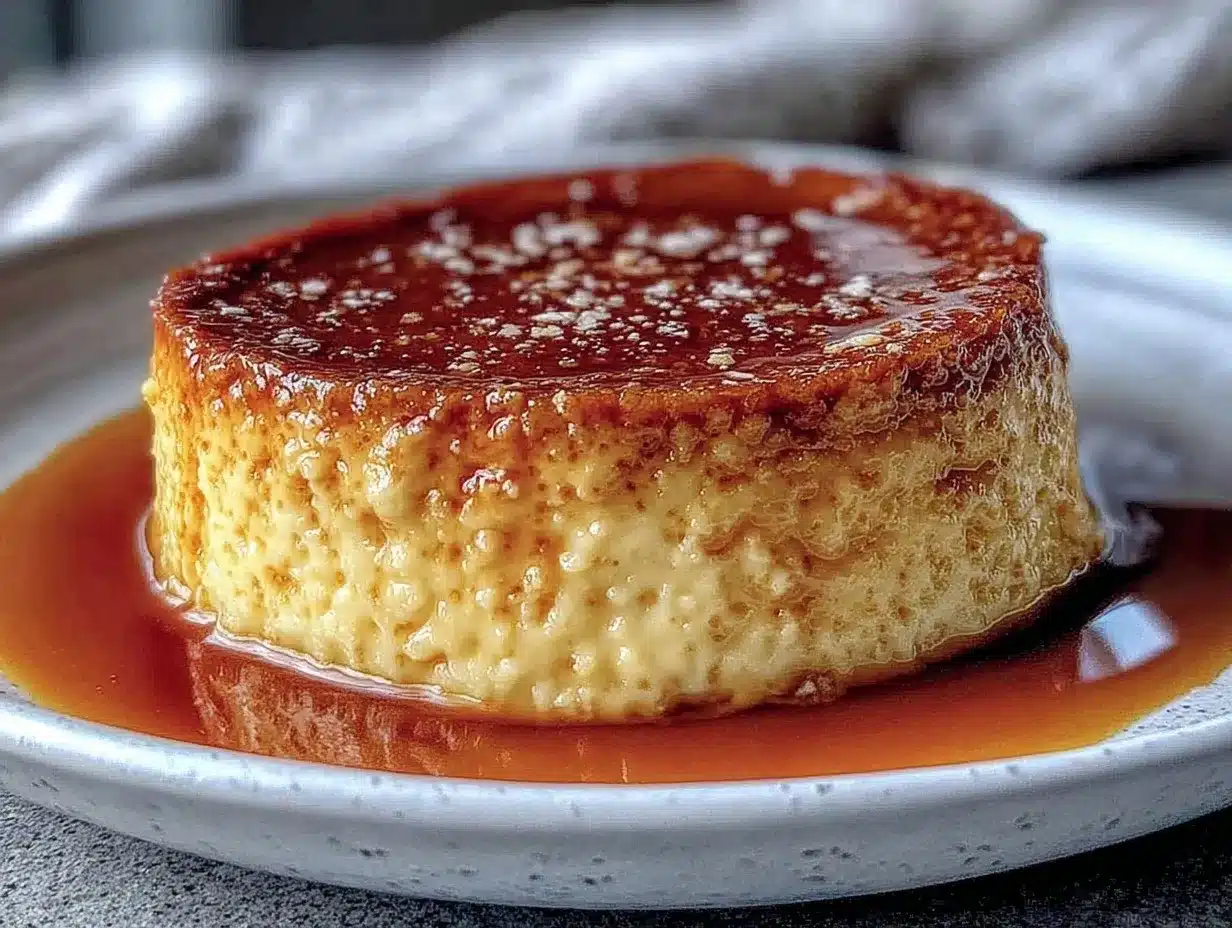silky classic flan recipe preparation steps