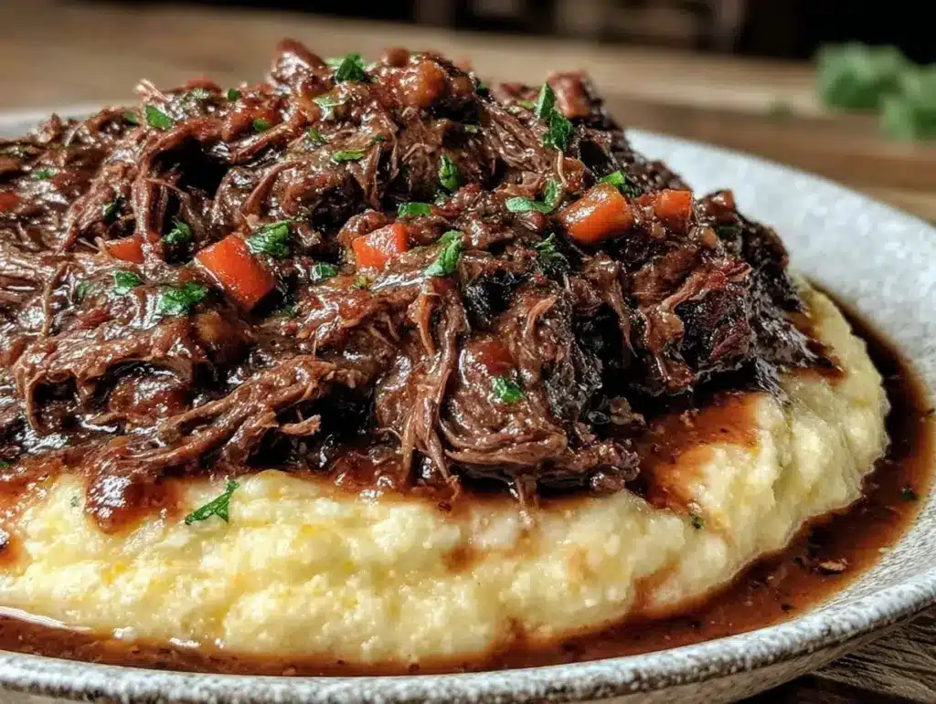 slow-cooked oxtail ragu - featured image