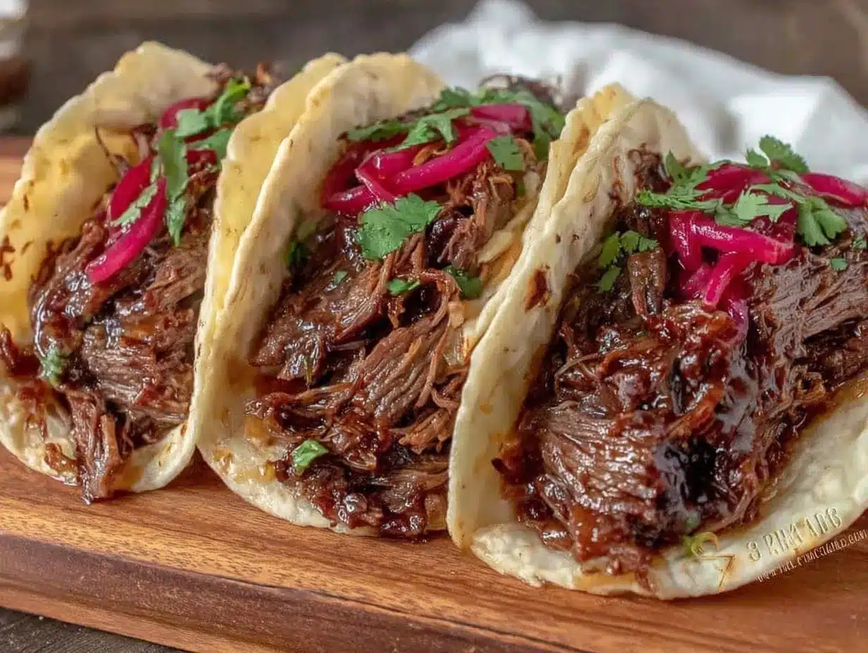 slow cooker beef barbacoa tacos preparation steps