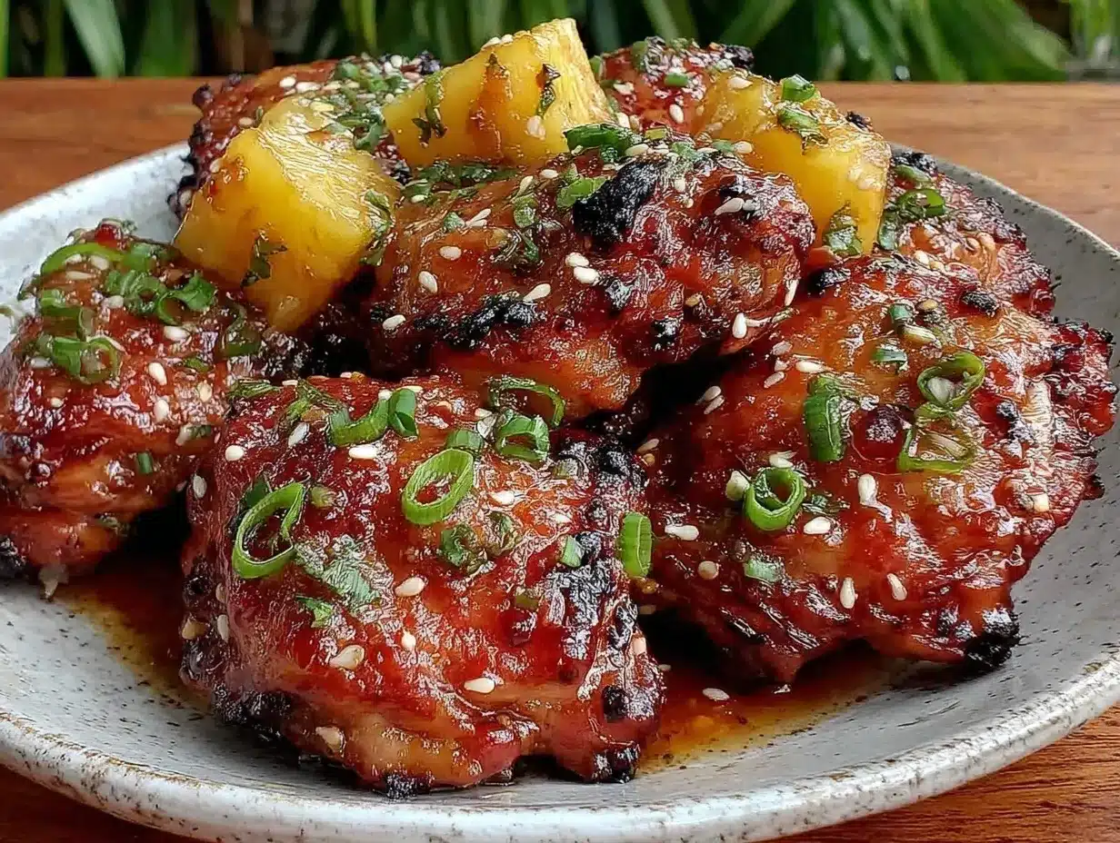 slow cooker teriyaki chicken thighs preparation steps