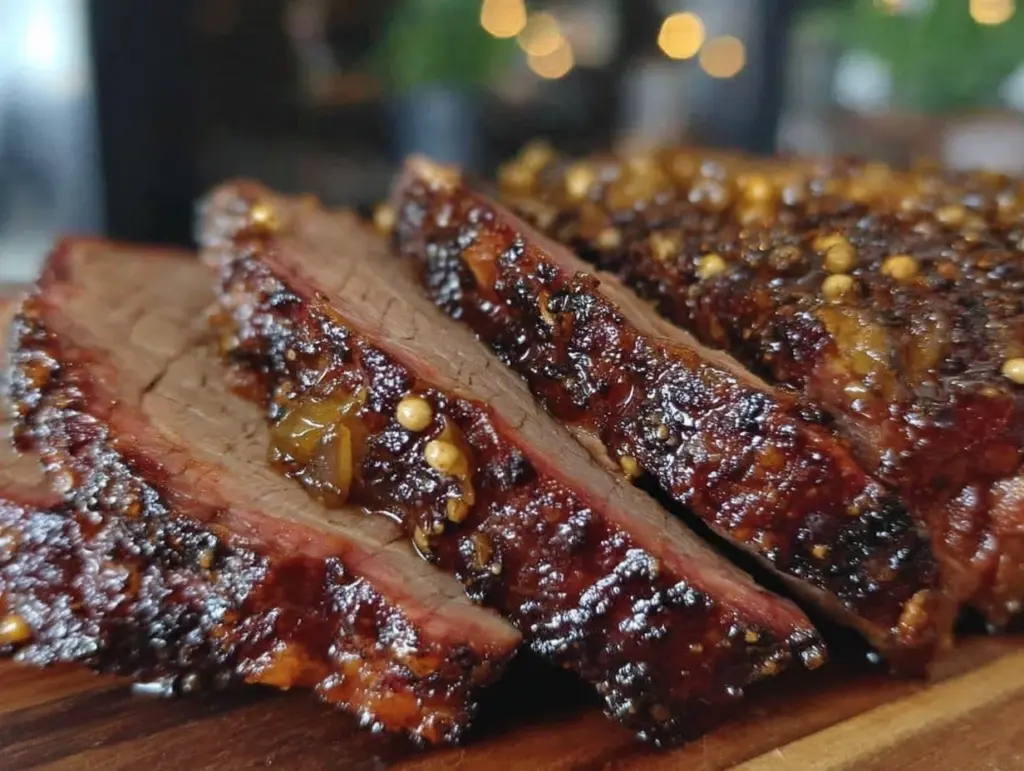 slow smoked beef brisket - featured image