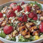 Strawberry Balsamic Chicken Salad - featured image